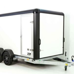 Henra Kofferanhänger Boxvan black H:190 2,7t | Rampe Türe