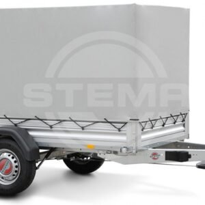 SySTEMA light Tieflader ALU STL 1300 (13-25-13.1) mit Hochaufbau