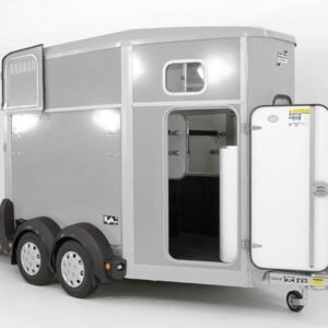 Ifor Williams HB506 Sattelkammer Silber